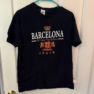 Barcelona Navy Blue T-Shirt